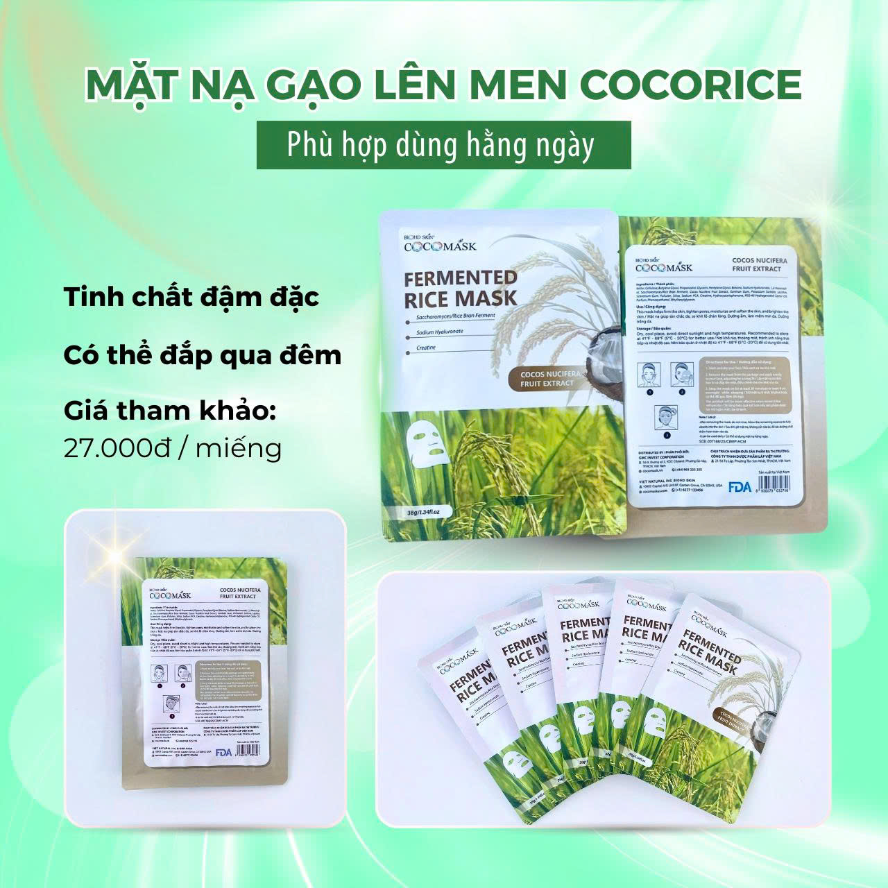 mặt nạ cocorice