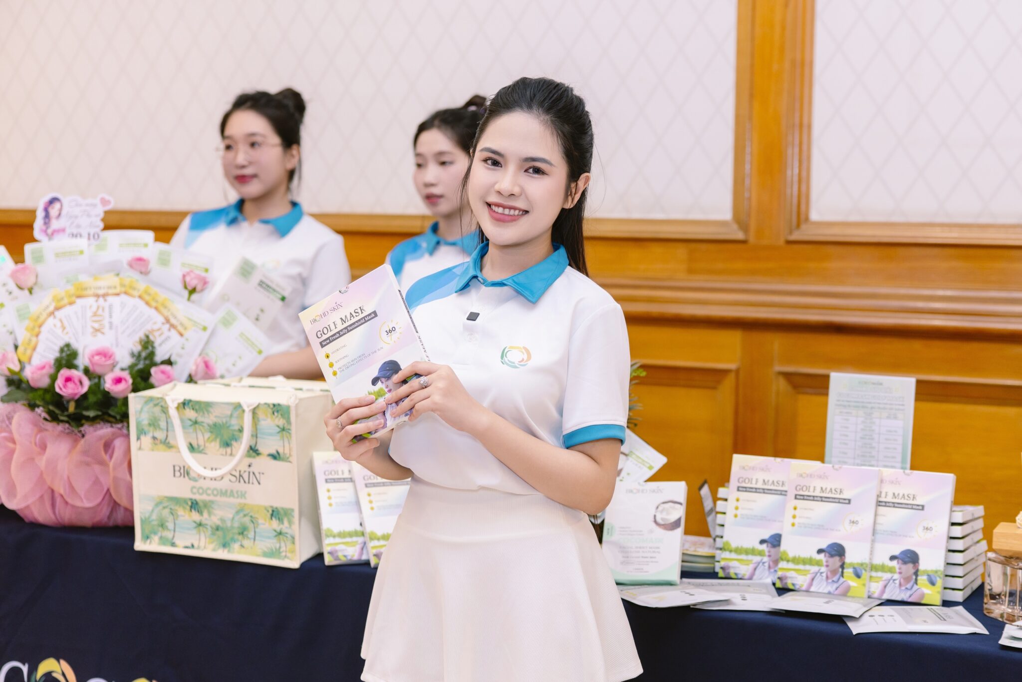 thương hiệu COCOMASK VINH DỰ ĐỒNG HÀNH CÙNG GIẢI GOLF CAFELAND MỞ RỘNG 2025